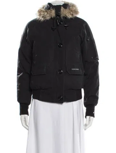 Pre-owned Canada Goose Down Jacket In Black