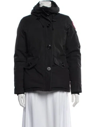 Pre-owned Canada Goose Down Jacket In Black