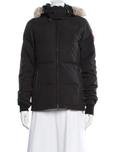 Pre-owned Canada Goose Down Jacket In Black