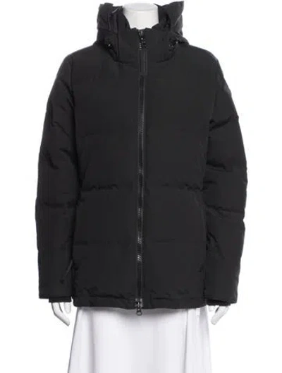Pre-owned Canada Goose Down Jacket In Black