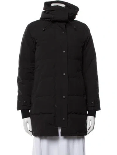 Pre-owned Canada Goose Down Jacket In Black