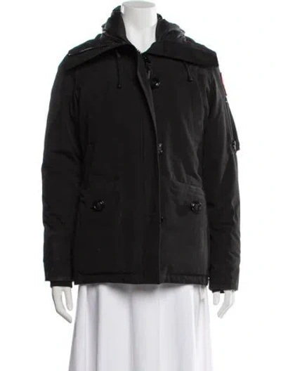 Pre-owned Canada Goose Down Jacket In Black
