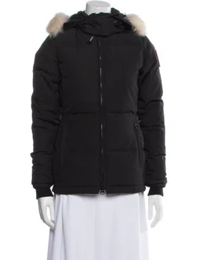 Pre-owned Canada Goose Down Jacket In Black