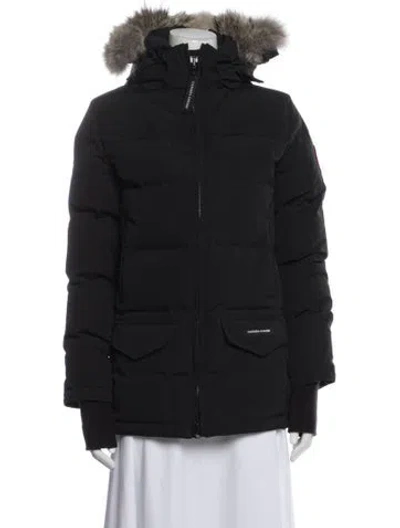Pre-owned Canada Goose Down Jacket In Black