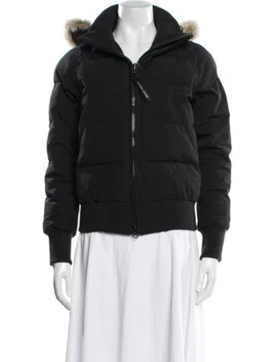 Pre-owned Canada Goose Down Jacket In Black