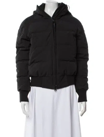 Pre-owned Canada Goose Down Jacket In Black