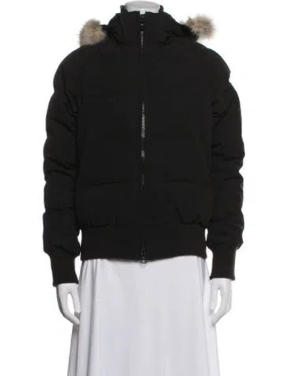 Pre-owned Canada Goose Down Jacket In Black
