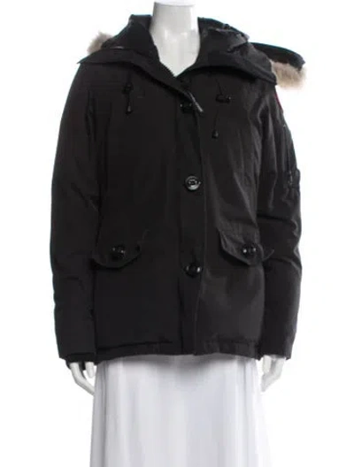 Pre-owned Canada Goose Down Jacket In Black