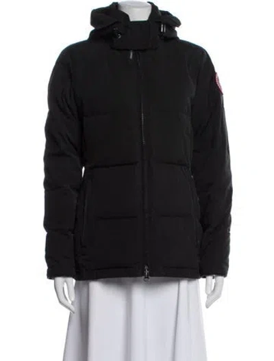 Pre-owned Canada Goose Down Jacket In Black