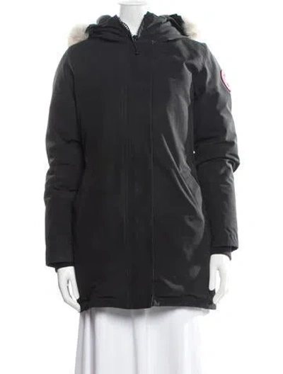 Pre-owned Canada Goose Down Jacket In Black