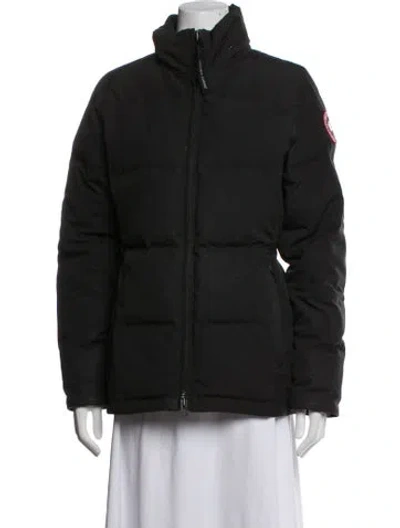 Pre-owned Canada Goose Down Jacket In Black
