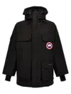 Canada Goose Down Jacket In Black