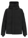 Canada Goose Down Jacket In Black