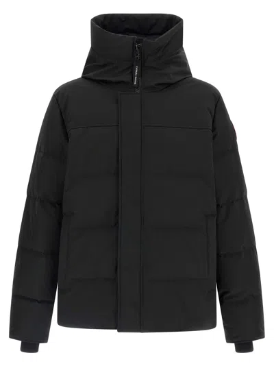 Canada Goose Down Jacket In Black