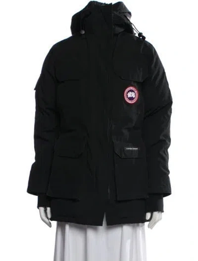 Pre-owned Canada Goose Down Jacket In Black