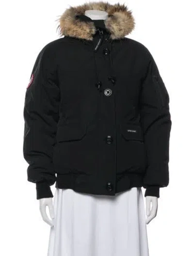 Pre-owned Canada Goose Down Jacket In Black