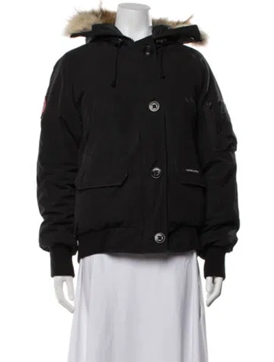 Pre-owned Canada Goose Down Jacket In Black