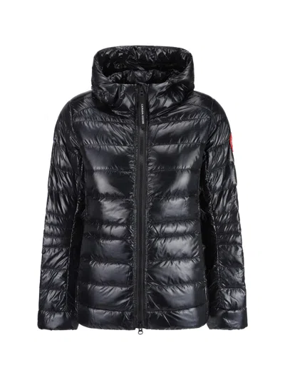 Canada Goose Down Jacket In Black