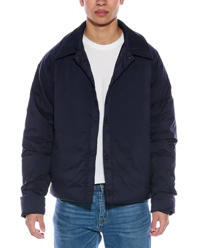 Canada Goose Down Jacket In Blue
