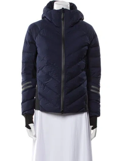 Pre-owned Canada Goose Down Jacket In Blue
