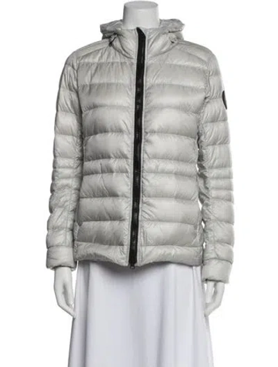 Pre-owned Canada Goose Down Jacket In Blue