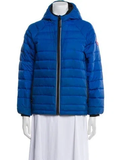 Pre-owned Canada Goose Down Jacket In Blue