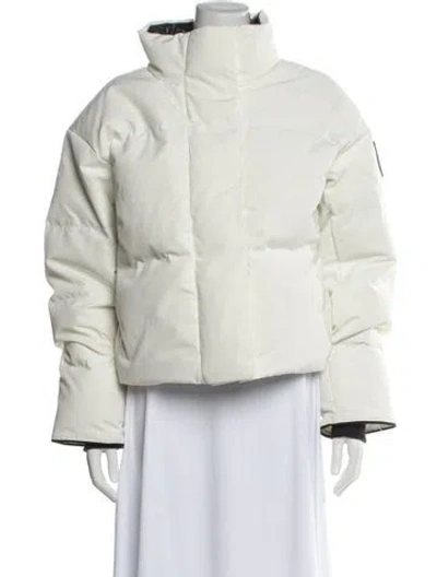 Pre-owned Canada Goose Down Jacket In Blue