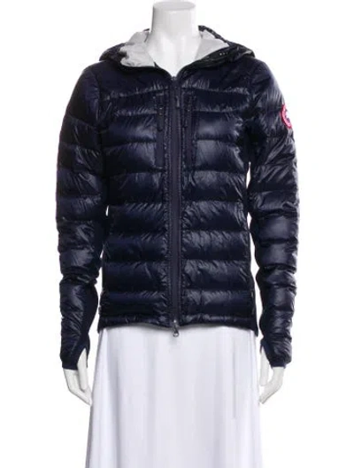 Pre-owned Canada Goose Down Jacket In Blue