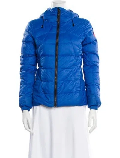 Pre-owned Canada Goose Down Jacket In Blue