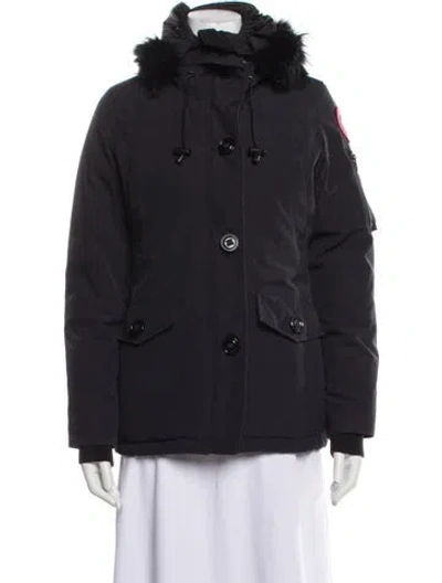 Pre-owned Canada Goose Down Jacket In Blue