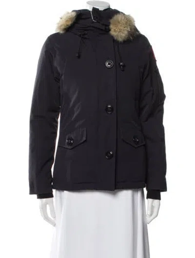 Pre-owned Canada Goose Down Jacket In Blue