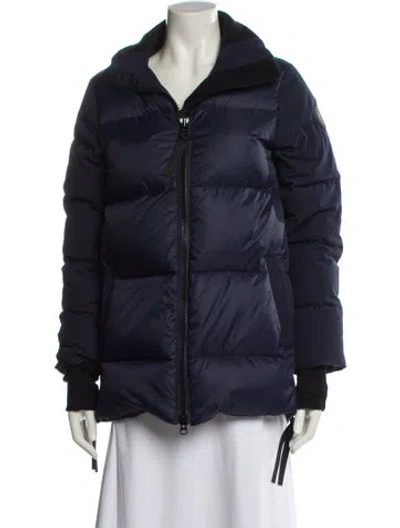 Pre-owned Canada Goose Down Jacket In Blue