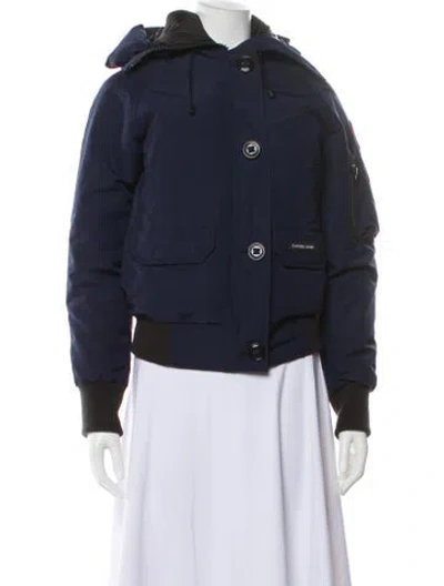 Pre-owned Canada Goose Down Jacket In Blue