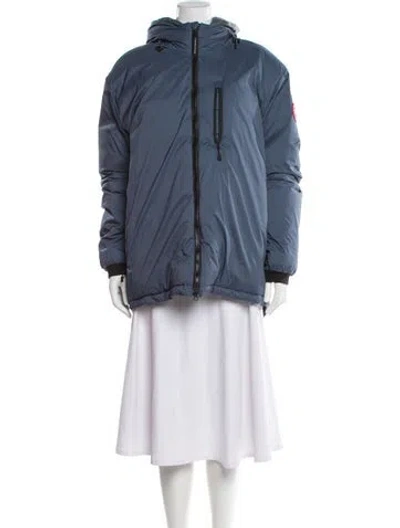 Pre-owned Canada Goose Down Jacket In Blue