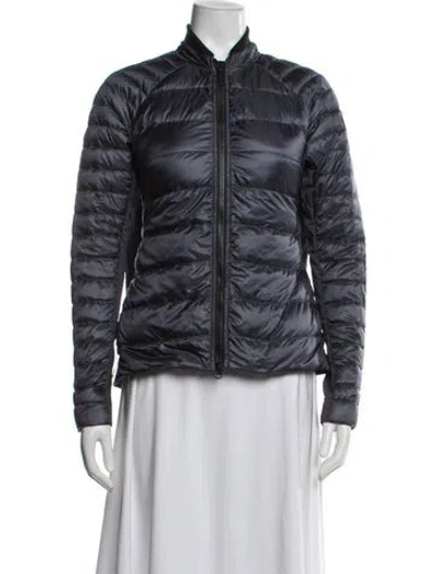 Pre-owned Canada Goose Down Jacket In Blue