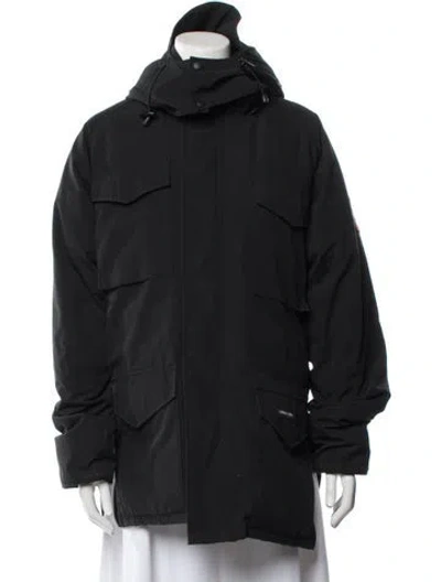 Pre-owned Canada Goose Down Jacket In Blue