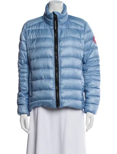 Pre-owned Canada Goose Down Jacket In Blue