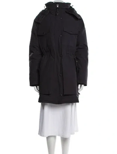 Pre-owned Canada Goose Down Jacket In Blue