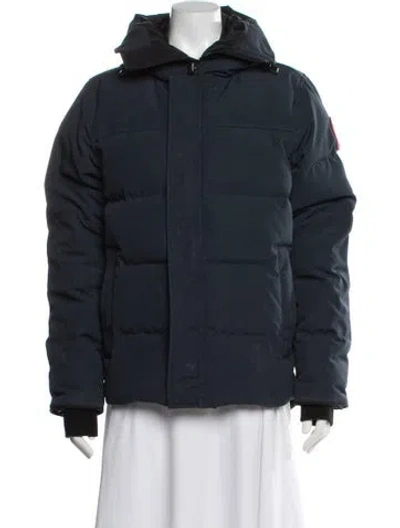 Pre-owned Canada Goose Down Jacket In Blue