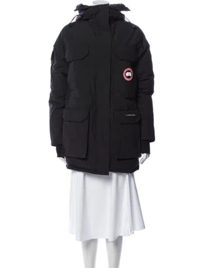 Pre-owned Canada Goose Down Jacket In Blue
