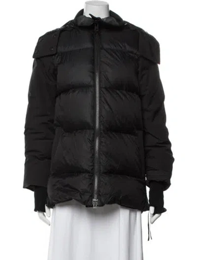 Pre-owned Canada Goose Down Jacket In Blue