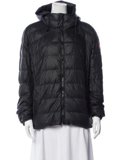 Pre-owned Canada Goose Down Jacket In Blue