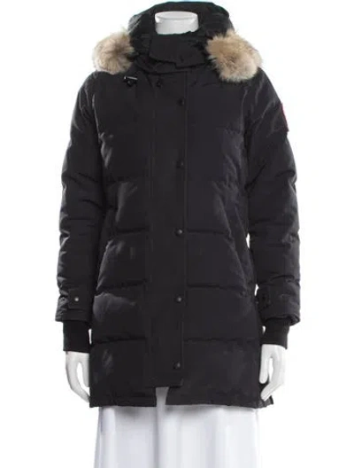 Pre-owned Canada Goose Down Jacket In Blue