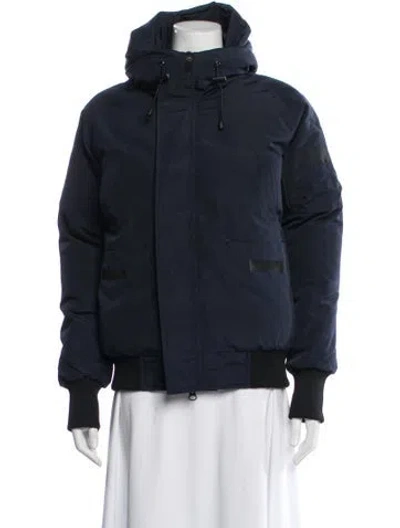 Pre-owned Canada Goose Down Jacket In Blue