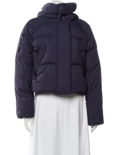 Pre-owned Canada Goose Down Jacket In Blue