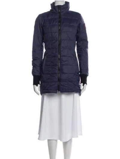 Pre-owned Canada Goose Down Jacket In Blue