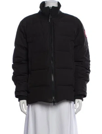 Pre-owned Canada Goose Down Jacket In Blue