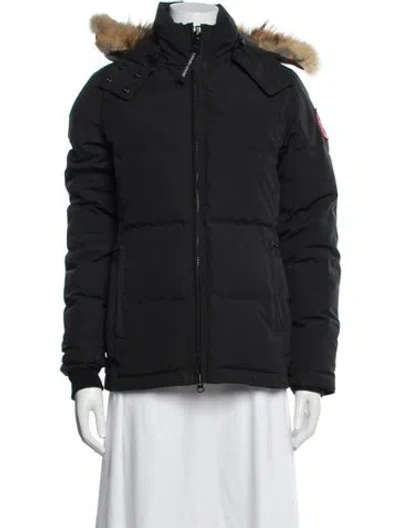 Pre-owned Canada Goose Down Jacket In Blue
