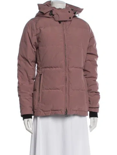 Pre-owned Canada Goose Down Jacket In Brown