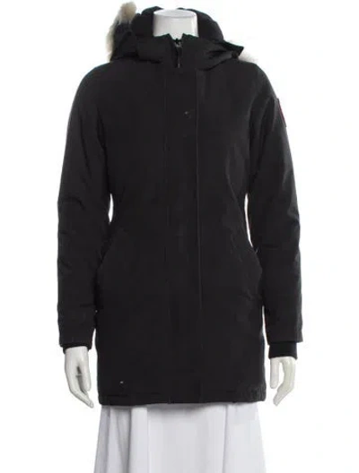 Pre-owned Canada Goose Down Jacket In Gray